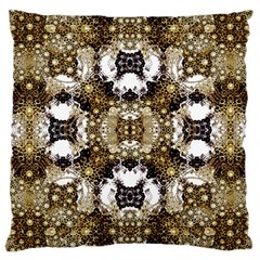 Baroque Ornament Pattern Print Large Cushion Case (single Sided)  by dflcprints