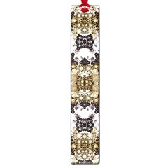 Baroque Ornament Pattern Print Large Bookmark