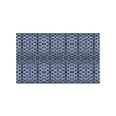 Futuristic Geometric Pattern Design Print In Blue Tones Sticker 10 Pack (rectangle)