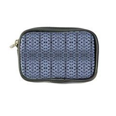 Futuristic Geometric Pattern Design Print In Blue Tones Coin Purse