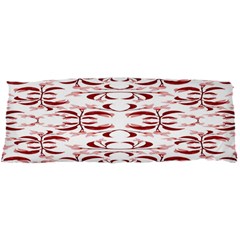 Floral Print Modern Pattern In Red And White Tones Samsung Galaxy Tab 7  P1000 Hardshell Case 