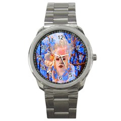 Magic Flower Sport Metal Watch