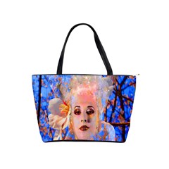 Magic Flower Large Shoulder Bag by icarusismartdesigns