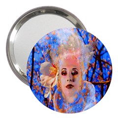 Magic Flower 3  Handbag Mirror by icarusismartdesigns