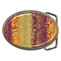 Scattered Pieces Belt Buckle by LalyLauraFLM