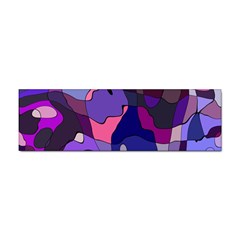 Blue Purple Chaos Sticker (bumper) by LalyLauraFLM