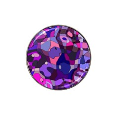 Blue Purple Chaos Hat Clip Ball Marker