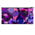 Blue purple chaos Pencil Case Back