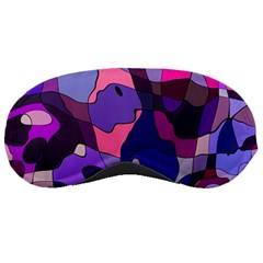 Blue Purple Chaos Sleeping Mask