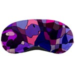 Blue purple chaos Sleeping Mask Front