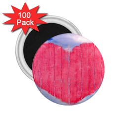 Pop Art Style Love Concept 2 25  Button Magnet (100 Pack) by dflcprints