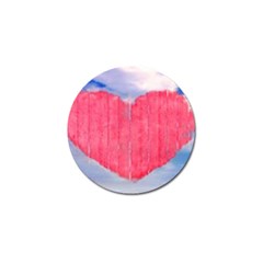 Pop Art Style Love Concept Golf Ball Marker 4 Pack