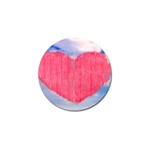 Pop Art Style Love Concept Golf Ball Marker 4 Pack Front