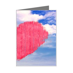 Pop Art Style Love Concept Mini Greeting Card by dflcprints