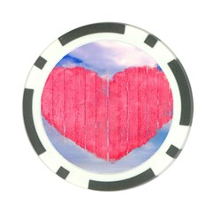 Pop Art Style Love Concept Poker Chip by dflcprints