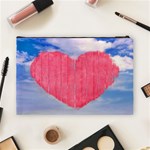 Pop Art Style Love Concept Cosmetic Bag (Large) Back