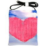 Pop Art Style Love Concept Shoulder Sling Bag Front