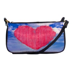 Pop Art Style Love Concept Evening Bag by dflcprints