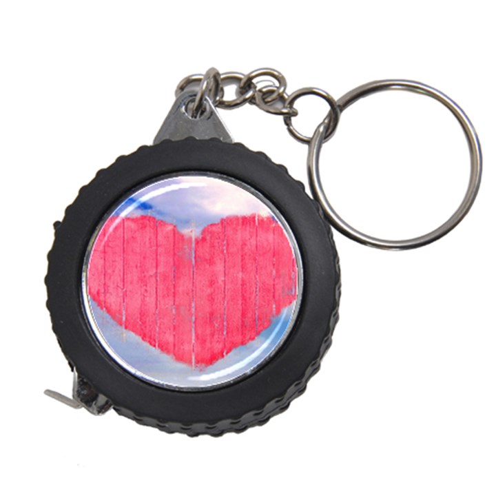 Pop Art Style Love Concept Measuring Tape