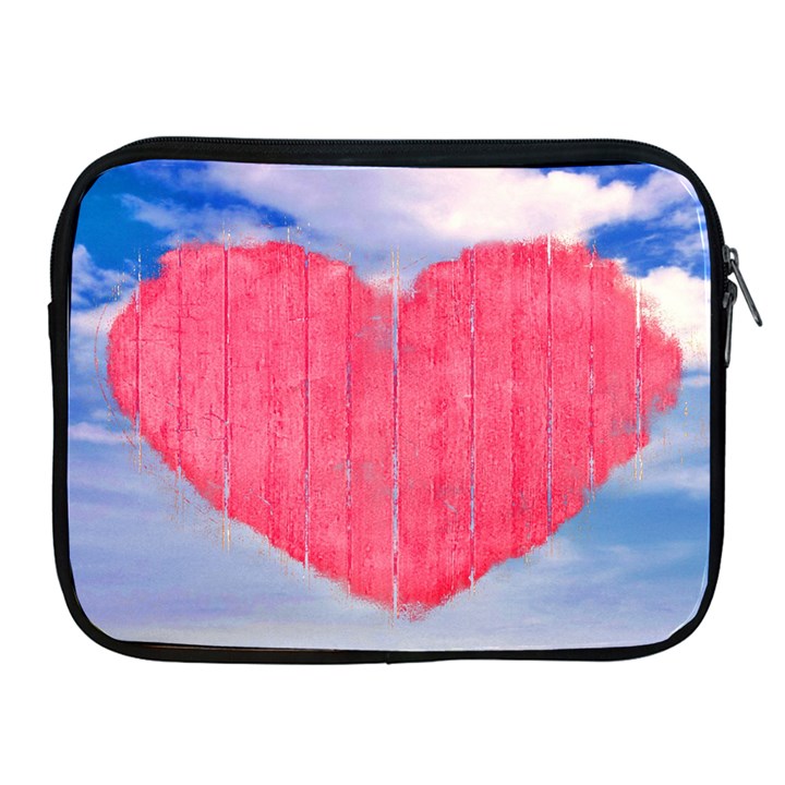 Pop Art Style Love Concept Apple iPad Zippered Sleeve