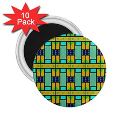 Different Shapes Pattern 2 25  Magnet (10 Pack)