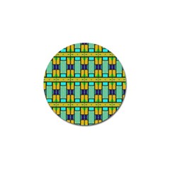 Different Shapes Pattern Golf Ball Marker