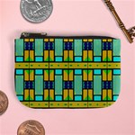 Different shapes pattern Mini Coin Purse Front