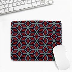 Cubes Pattern Abstract Design Small Mousepad by LalyLauraFLM