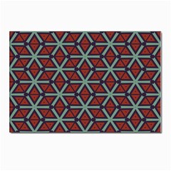 Cubes pattern abstract design Postcard 4 x 6  (Pkg of 10)