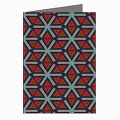 Cubes pattern abstract design Greeting Cards (Pkg of 8)