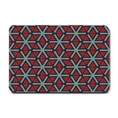 Cubes Pattern Abstract Design Small Doormat by LalyLauraFLM