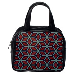 Cubes pattern abstract design Classic Handbag (One Side)