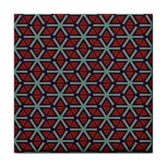 Cubes Pattern Abstract Design Face Towel by LalyLauraFLM