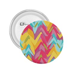 Paint Strokes Abstract Design 2 25  Button by LalyLauraFLM