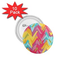 Paint Strokes Abstract Design 1 75  Button (10 Pack) 