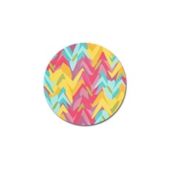 Paint Strokes Abstract Design Golf Ball Marker by LalyLauraFLM