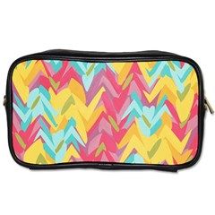 Paint Strokes Abstract Design Toiletries Bag (one Side)