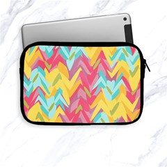 Paint Strokes Abstract Design Apple Ipad Mini Zipper Case by LalyLauraFLM