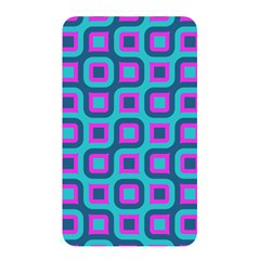 Blue Purple Squares Pattern Memory Card Reader (rectangular) by LalyLauraFLM