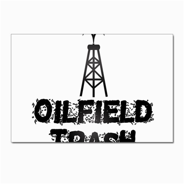 Oilfield Trash Postcard 4 x 6  (10 Pack)