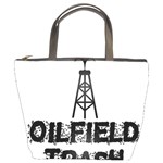 Oilfield Trash Bucket Handbag Front