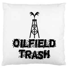 Oilfield Trash Standard Flano Cushion Case (one Side) by oilfield