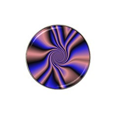 Purple Blue Swirl Hat Clip Ball Marker (10 Pack)