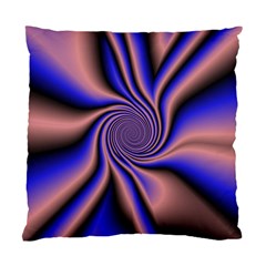 Purple Blue Swirl Standard Cushion Case (two Sides) by LalyLauraFLM