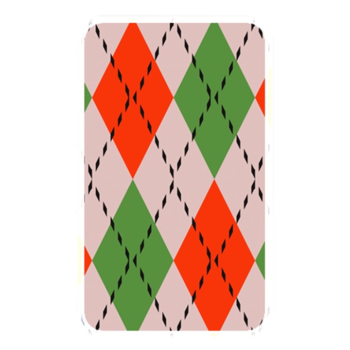 Argyle pattern abstract design Memory Card Reader (Rectangular)