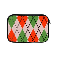 Argyle Pattern Abstract Design Apple Ipad Mini Zipper Case by LalyLauraFLM