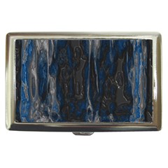 Blue Black Texture Cigarette Money Case