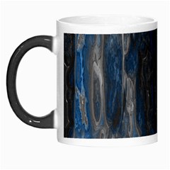 Blue Black Texture Morph Mug