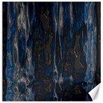 Blue black texture Canvas 16  x 16  15.2 x15.41  Canvas - 1