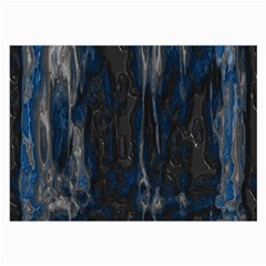 Blue Black Texture Glasses Cloth (large)